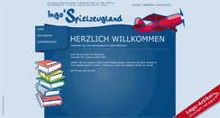 Desktop Screenshot of ingos-spielzeugland.de